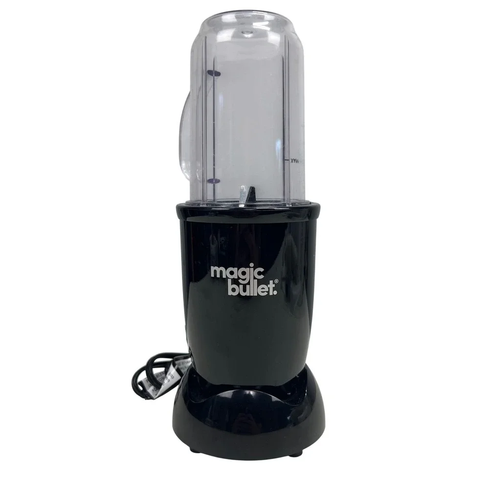 Magic Bullet Personal Blender Black MB1001S MBR-0401WM Single Serve Smoothie